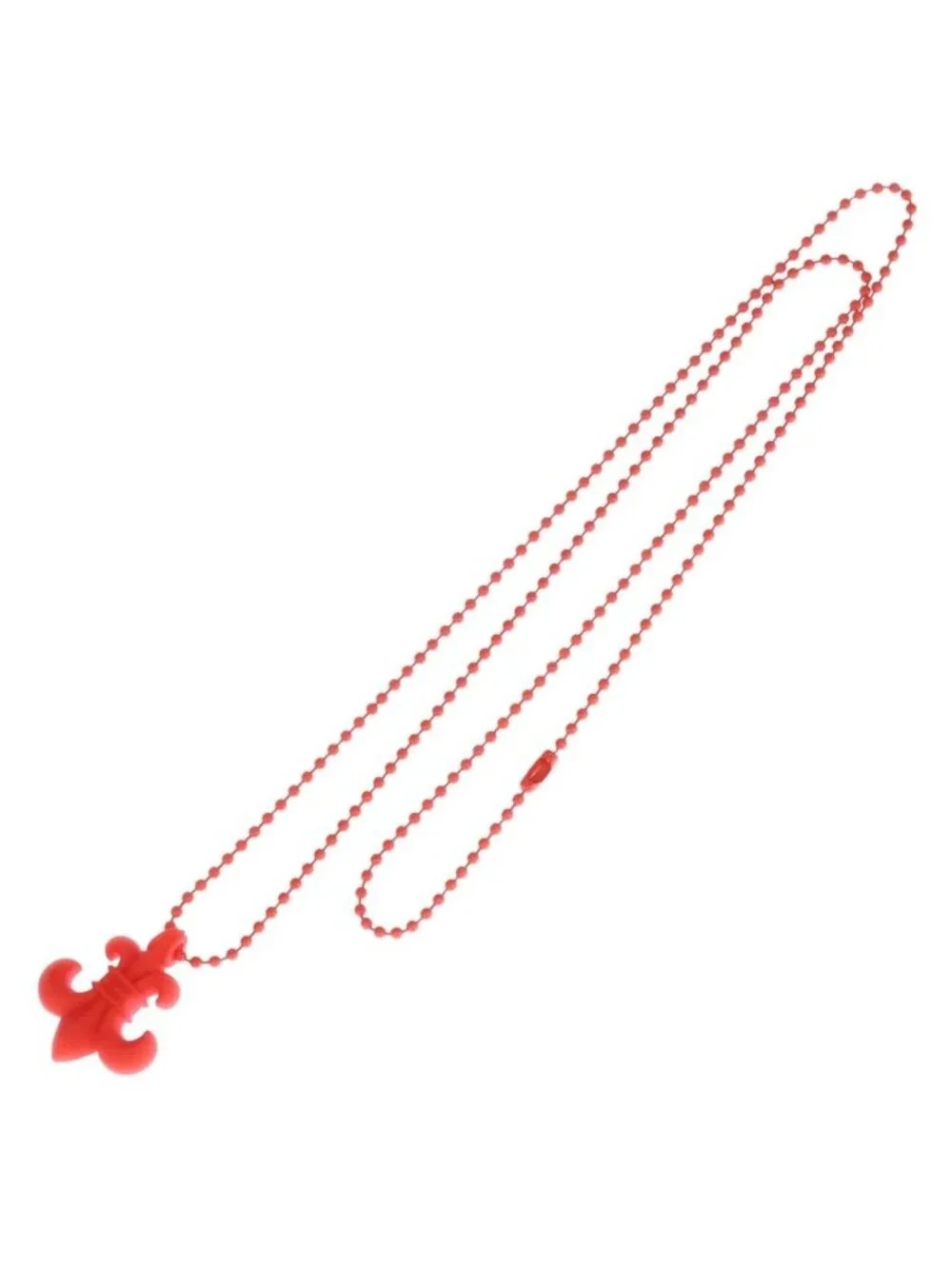 Chrome Hearts Rubber BS Fluer Flare Silicone Necklace